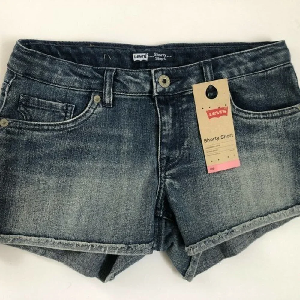 Levi’s Girls Denim Shorts size 16 Blue Shorty
